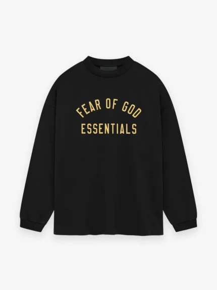 Essentials Jersey Long Sleeve Black