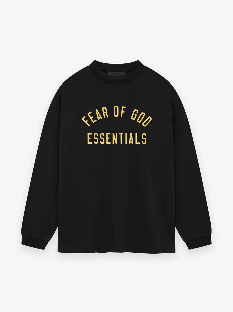 Essentials Jersey Long Sleeve Black