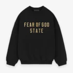 Essentials Fleece Crewneck Black