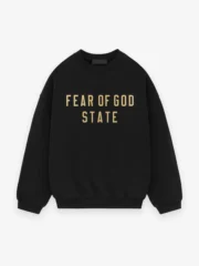 Essentials Fleece Crewneck Black