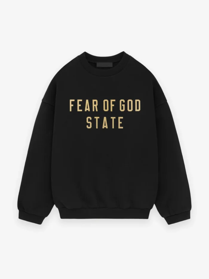 Essentials Fleece Crewneck Black