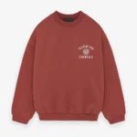 Essentials Fleece Crewneck Crimson