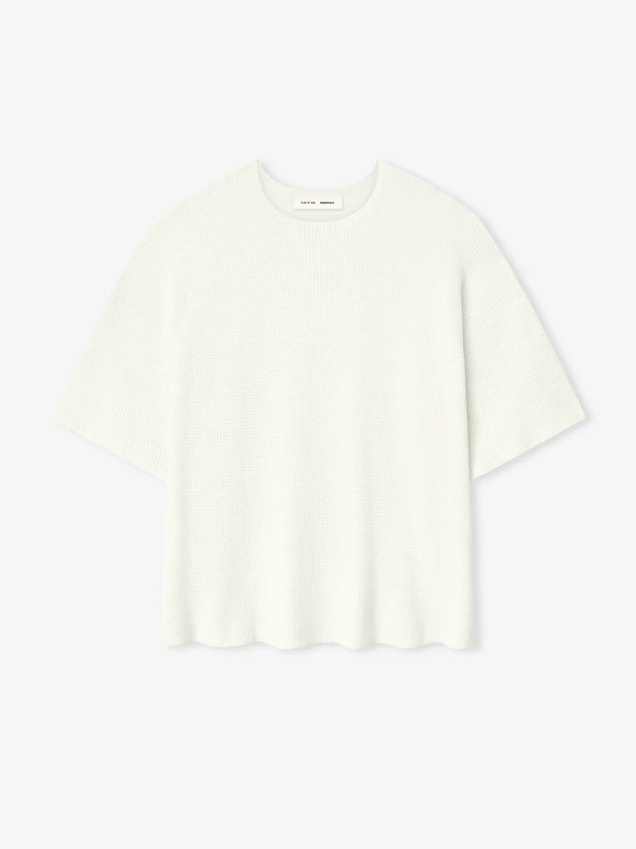 Essentials Waffle Short Off-White