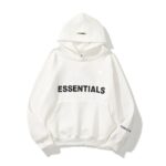 ESSENTIALS White Hoodie