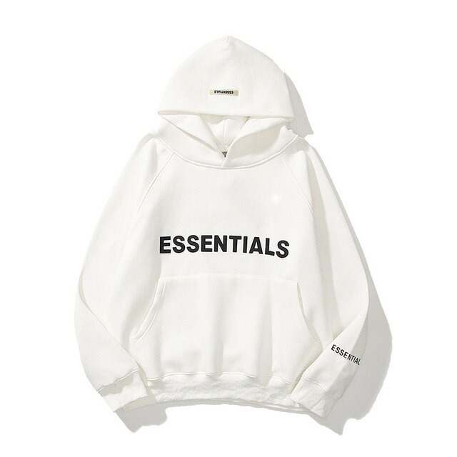 ESSENTIALS White Hoodie