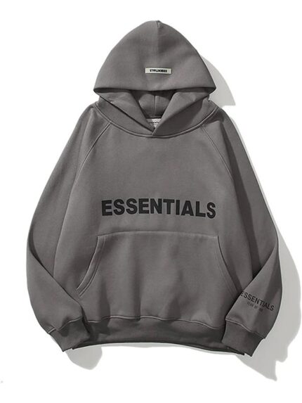 Gray Essentials Hoodie