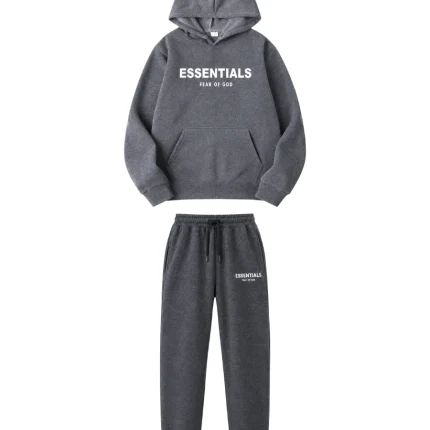 Essentials Fear of God Dark Grey Tracksuit