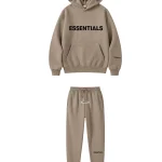 Essentials Tracksuit Brown Oversized