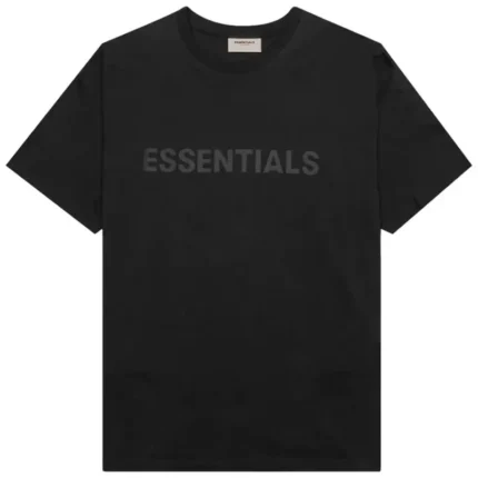 Essentials Fleece Black Crewneck