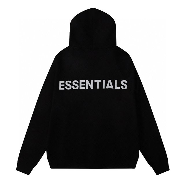 Fear Of God Essentials Reflective Letter Hoodie