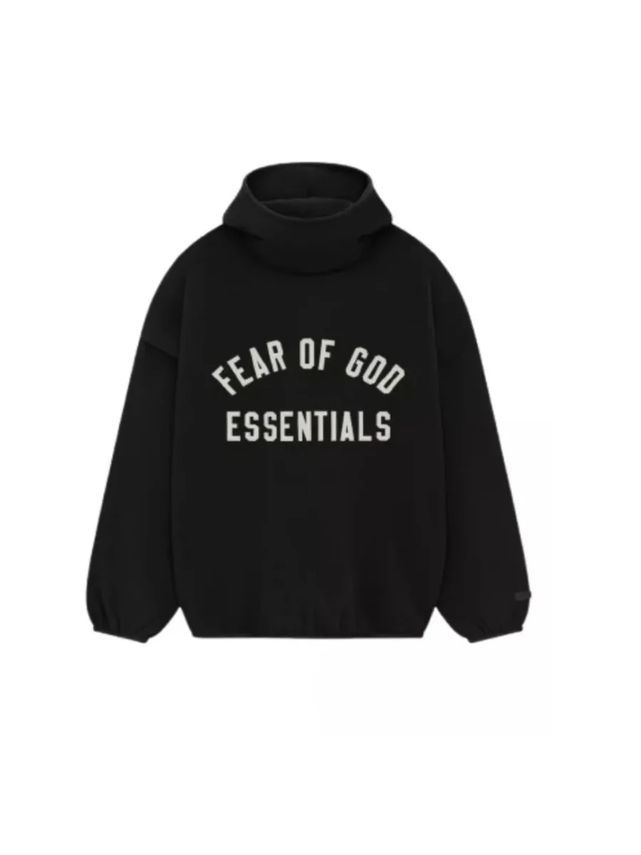 Fear Of God Essentials Hoodie Black