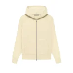 Essentials Fw22 Kids Full Zip Canary Hoodie