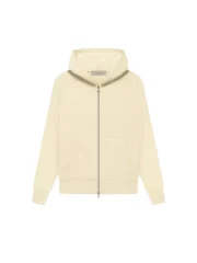 Essentials Fw22 Kids Full Zip Canary Hoodie