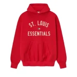 Essentials ST Louis Red Hoodie