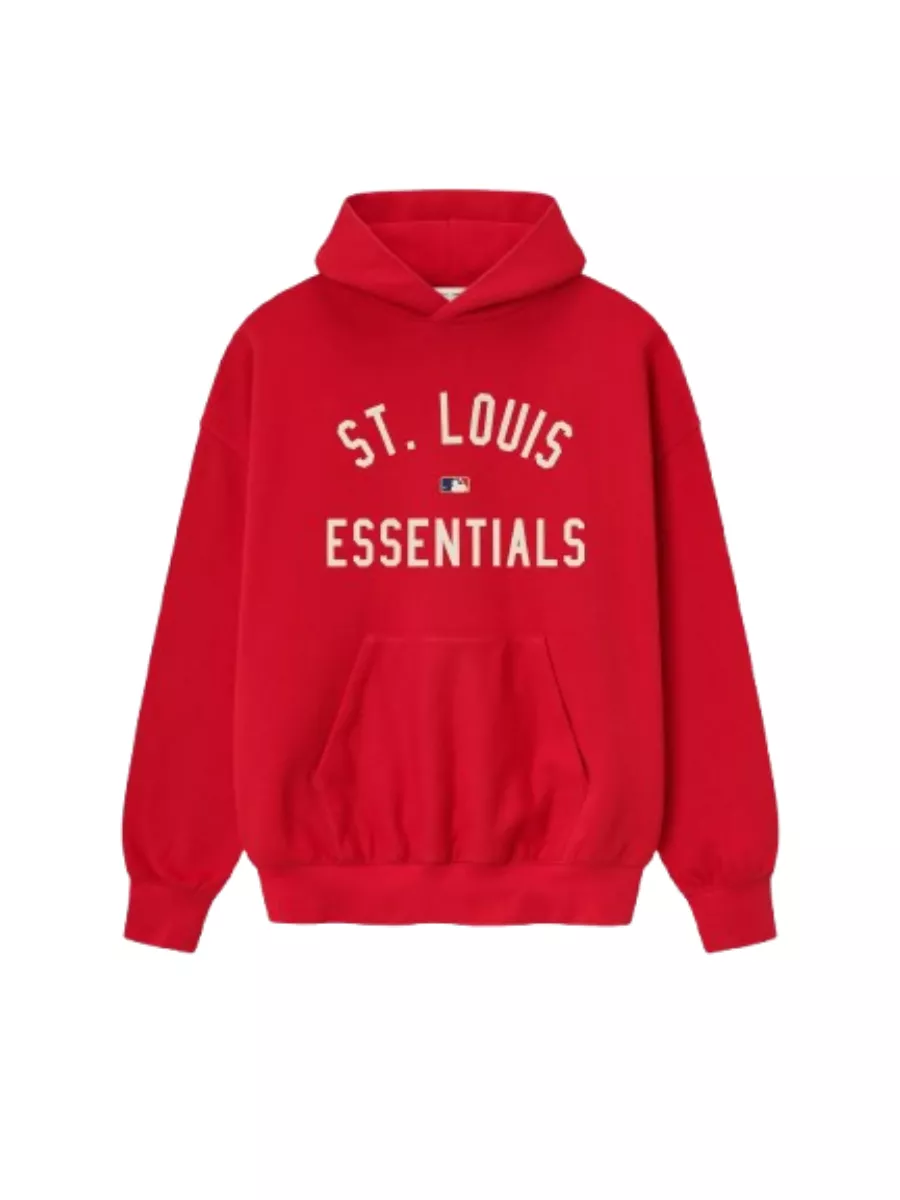 Essentials ST Louis Red Hoodie