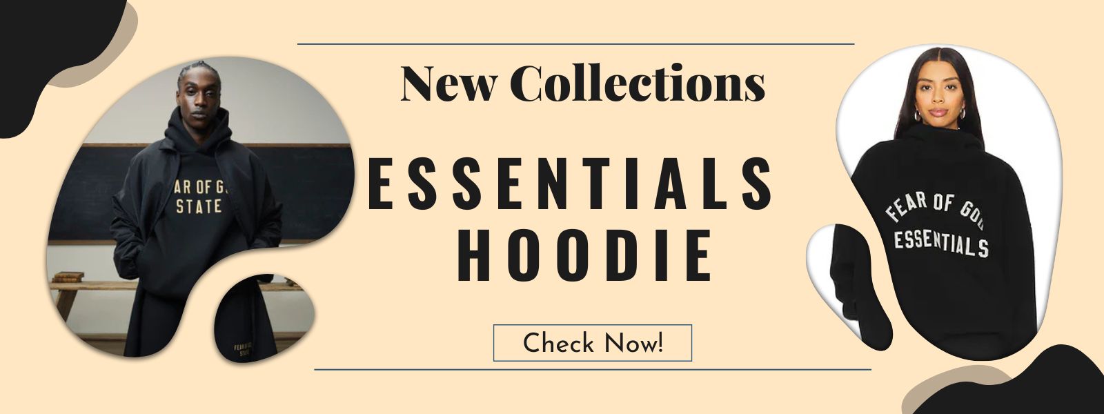 Essentials Hoodie Size Guide
