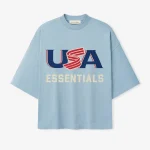 Essentials Stone Blue T-Shirt