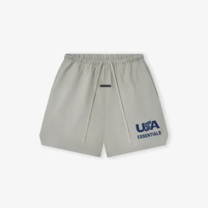 Essentials USA Grey Jersey Shorts