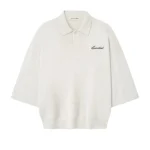 Essentials 3 4 Sleeve 90s Polo T Shirts White