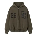 Essentials Baseball Club Brown Hoodie