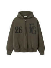 Essentials Baseball Club Brown Hoodie