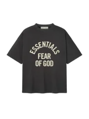 Essentials Campus 90s Faded Black T Shirts