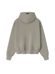 Essentials Classic Smoke Grey Hoodie - Image 2