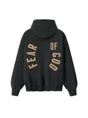 Essentials Fear Of God Classic Hoodie Black 2