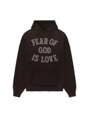 Essentials Fear of God Is Love Hoodie