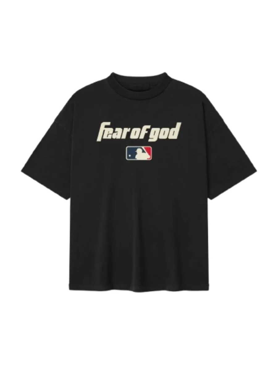 Essentials-MLB-90s-Black-T Shirts Essentials MLB 90s Black T Shirts