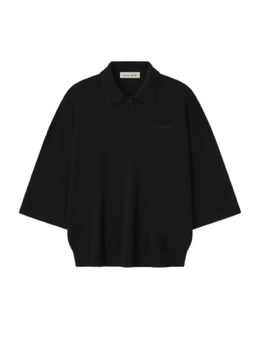 Essentials Signature 90s Knit Polo T Shirts