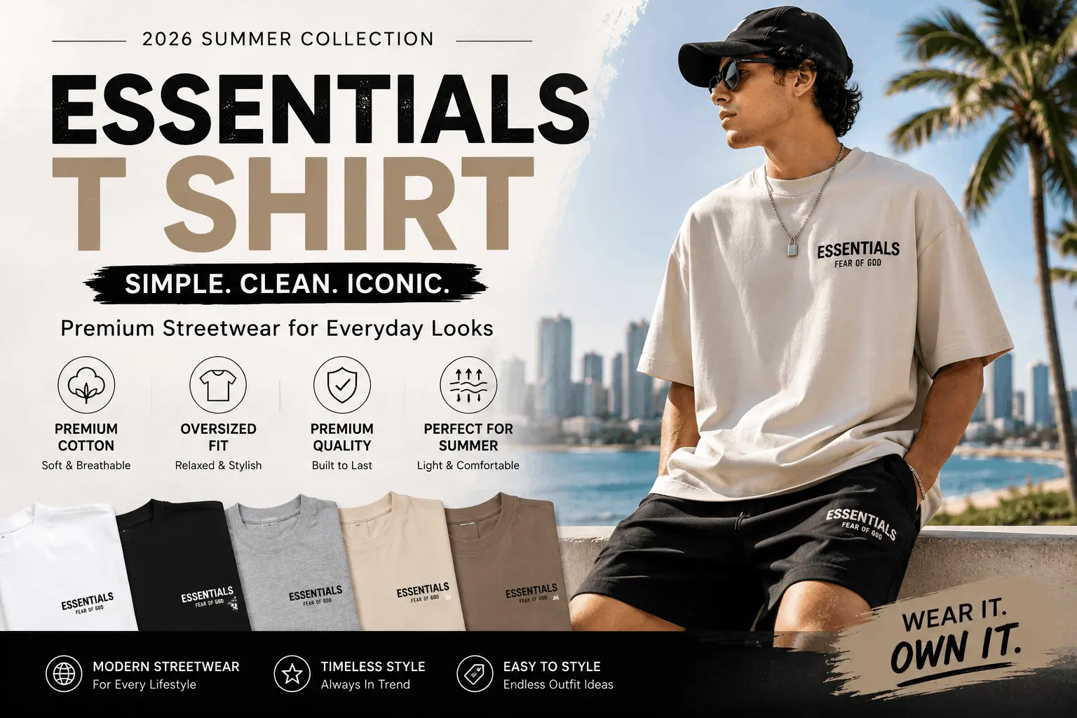 Best Essentials T Shirt for Summer