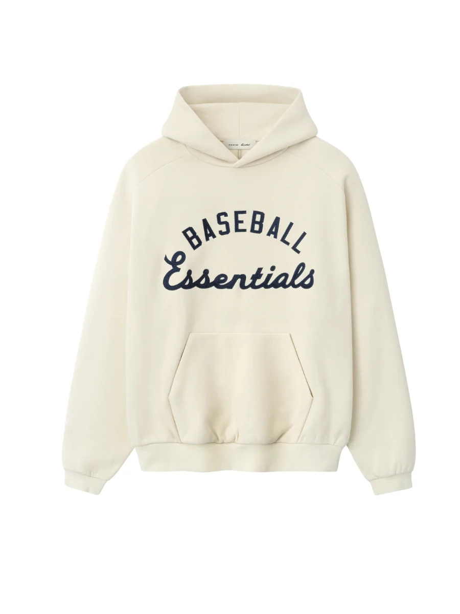 Essentials Baseball Oat Raglan Sport Hoodie