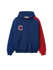 Essentials Cubs Half Zip Chicago Blue Hoodie
