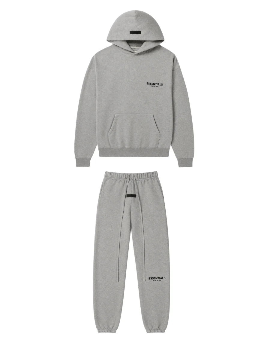Essentials Fear of God Dark Heather Tracksuit