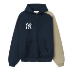 Essentials Yankees Half Zip Hoodie