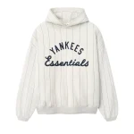 Essentials Yankees Sport White Hoodie