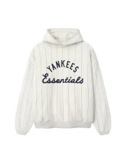 Essentials Yankees Sport White Hoodie