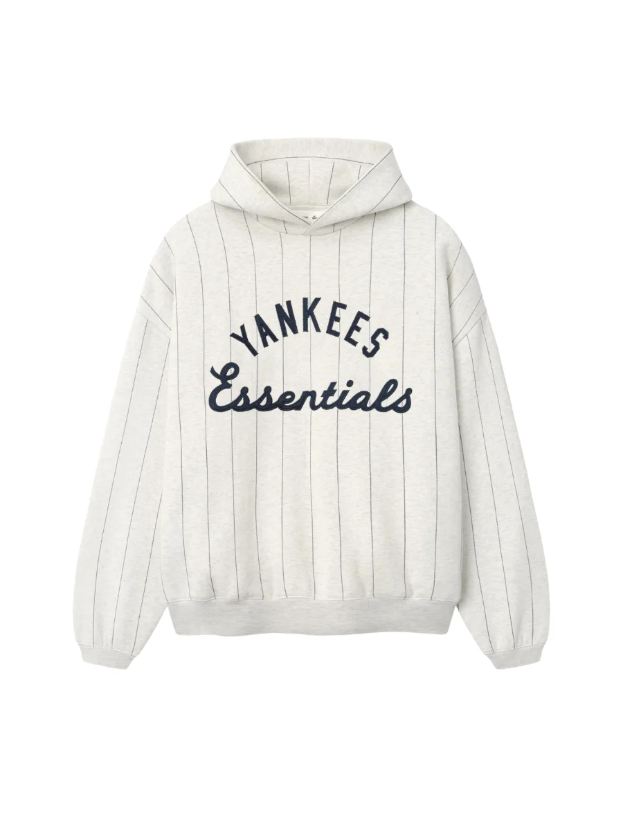 Essentials Yankees Sport White Hoodie