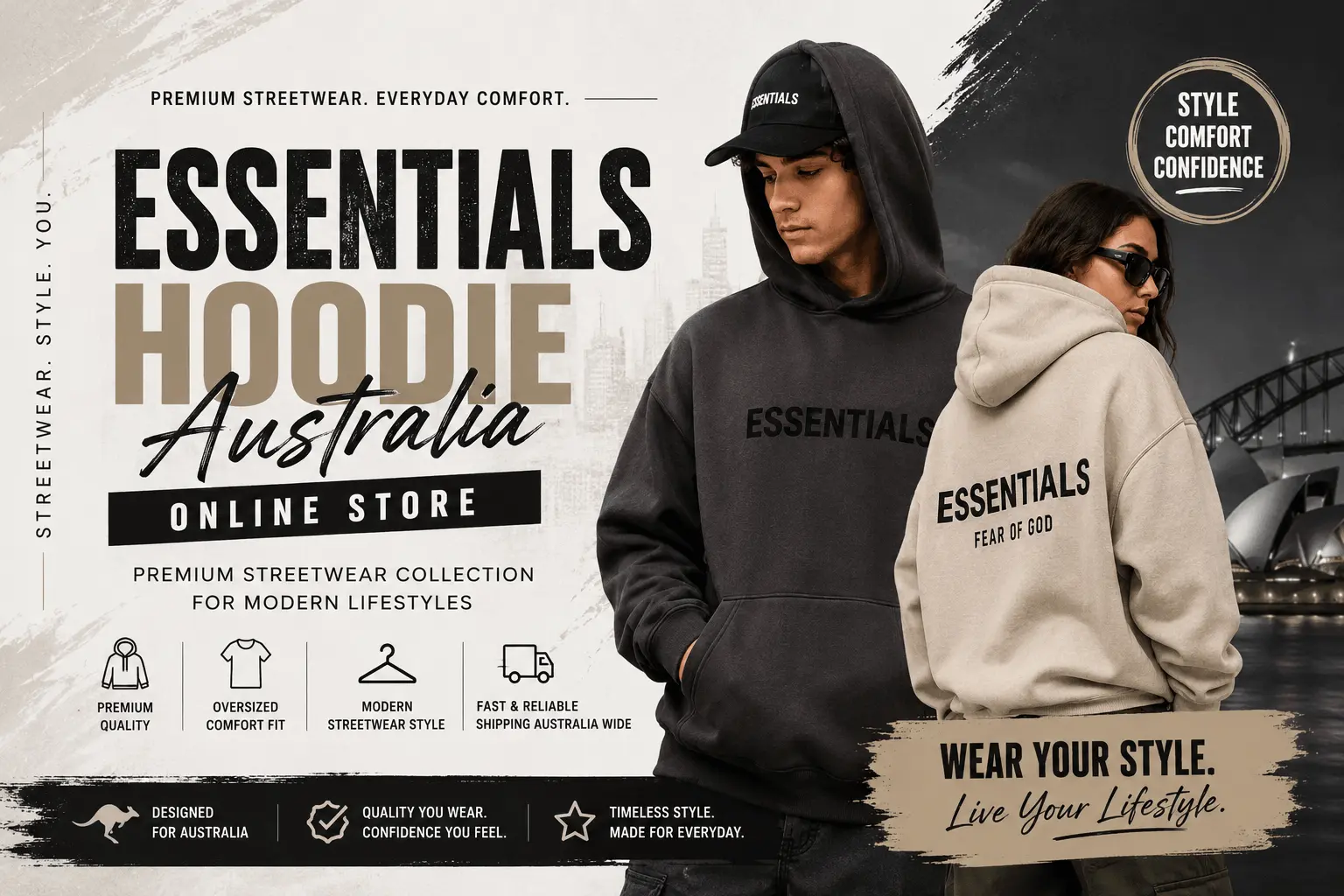 Essentials Hoodie Australia Online Store