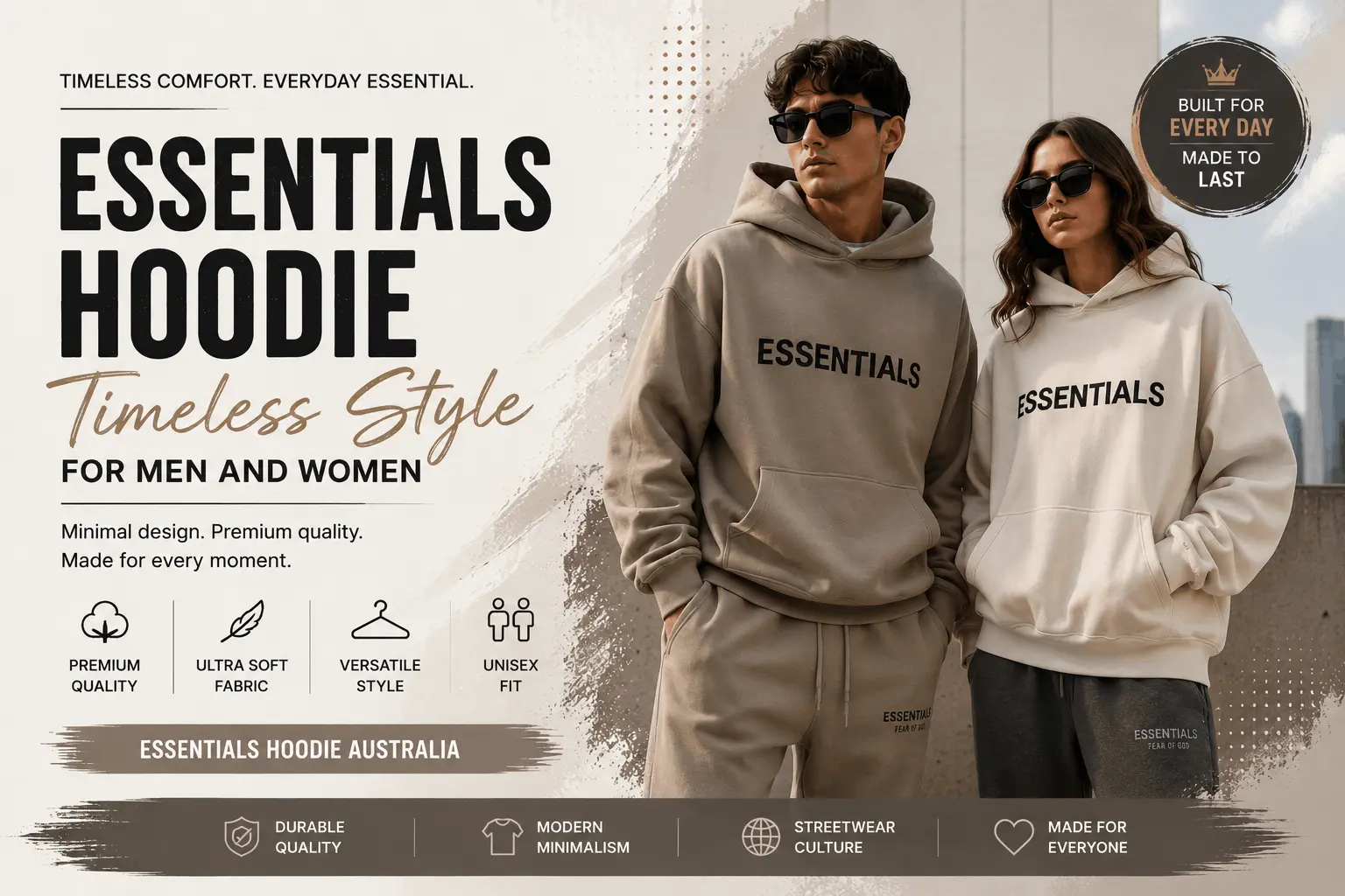 Essentials Hoodie Timeless Style for Men and Women