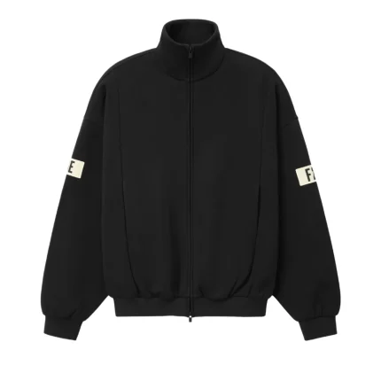 Essentials Vintage Black Track Jacket