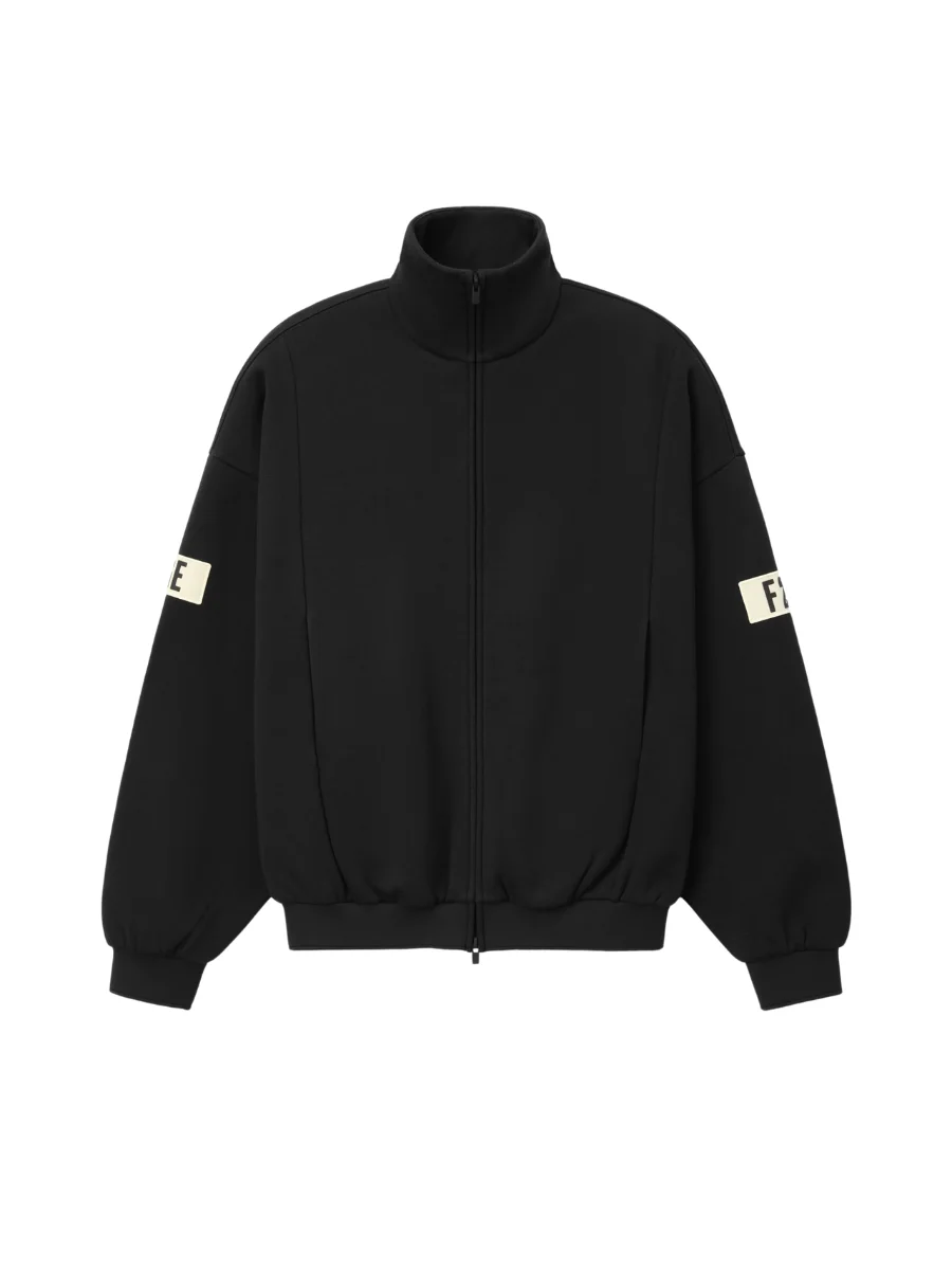Essentials Vintage Black Track Jacket
