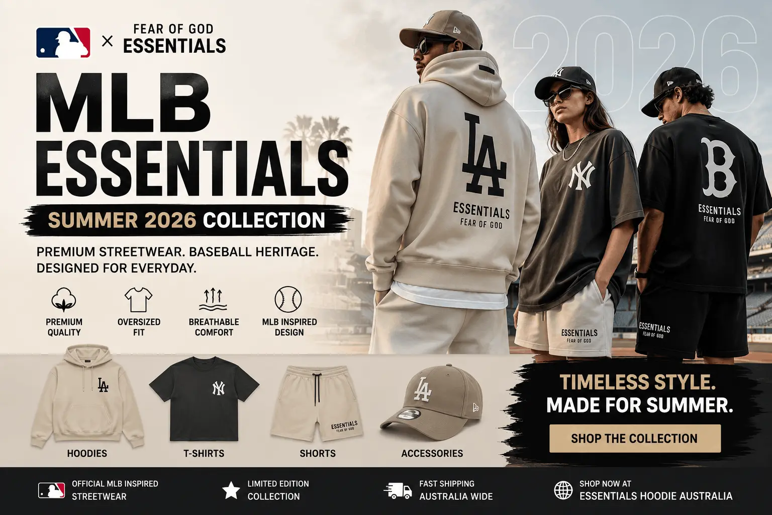 MLB Essentials 2026 Summer Collection