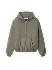 Essentials 90s Zip Up Hoodie Seal