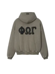 Essentials 90s Zip Up Hoodie Seal - Image 2