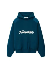 Essentials Classic Fog Raglan Hoodie Night Sea