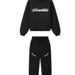 Essentials Classic Half Raglan Tracksuit Black