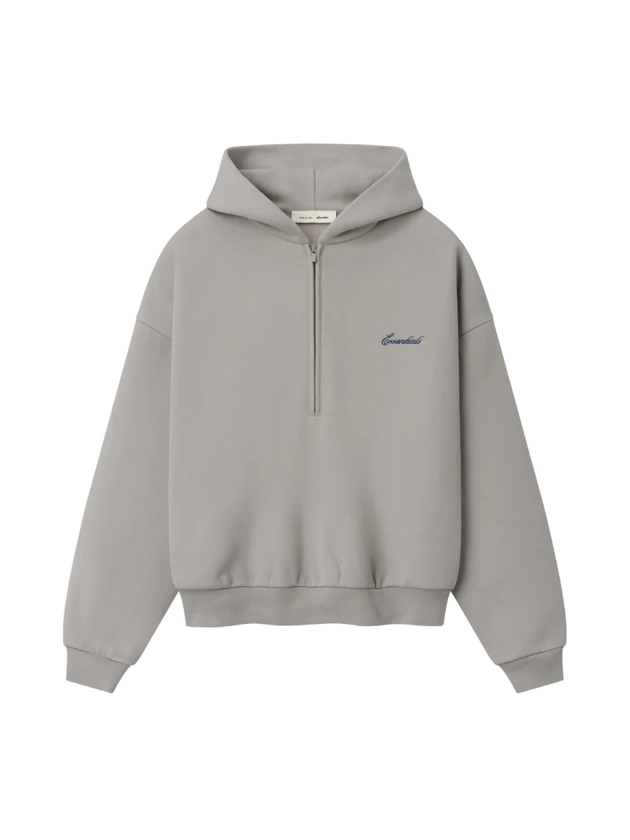 Essentials Signature Lounge Half Zip Hoodie