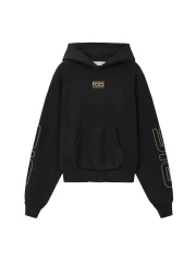 Essentials Womens Fog Black Hoodie